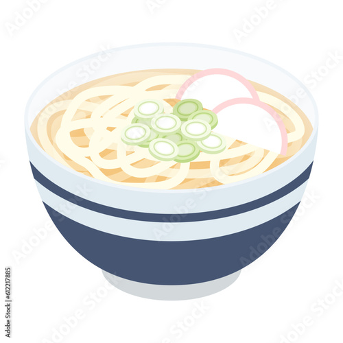 小松うどんのイラスト