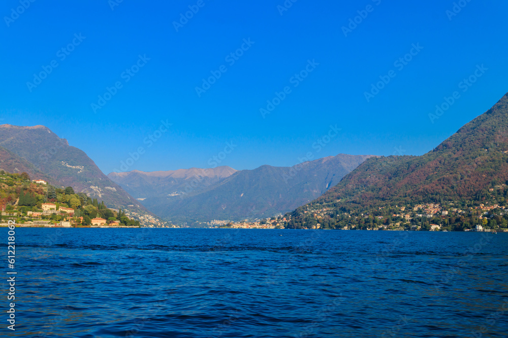 Breathtaking view of Lake Como, Lombardy, Italy