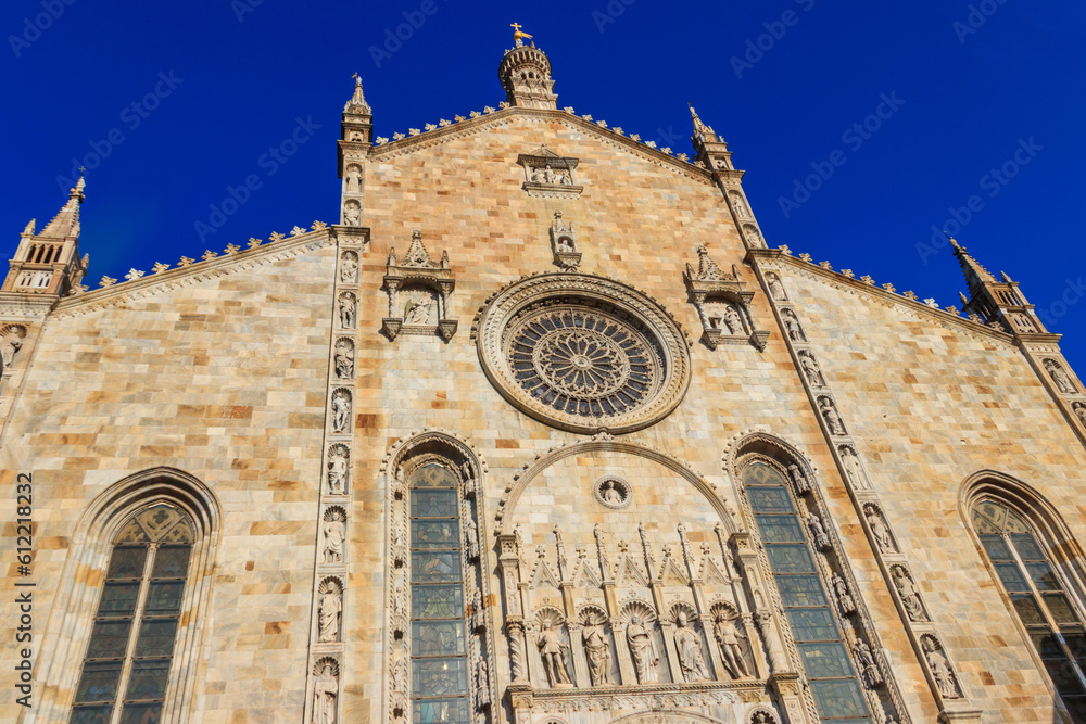 Cathedral of Santa Maria Assunta, better known as Como Cathedral in Como, Lombardy, Italy