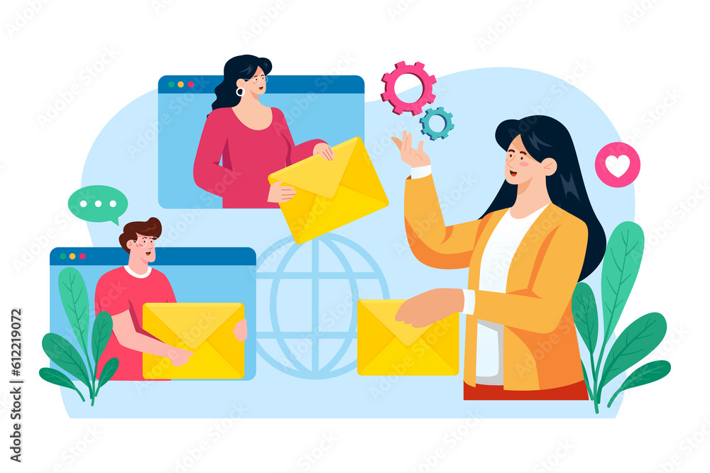 Email service integrates with third-party email clients. Email service integrates with third-party email clients.