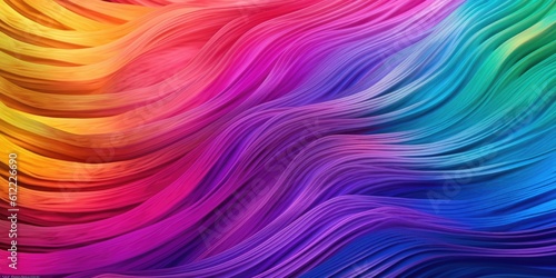 Abstract wavy colorful background. created with generative ai