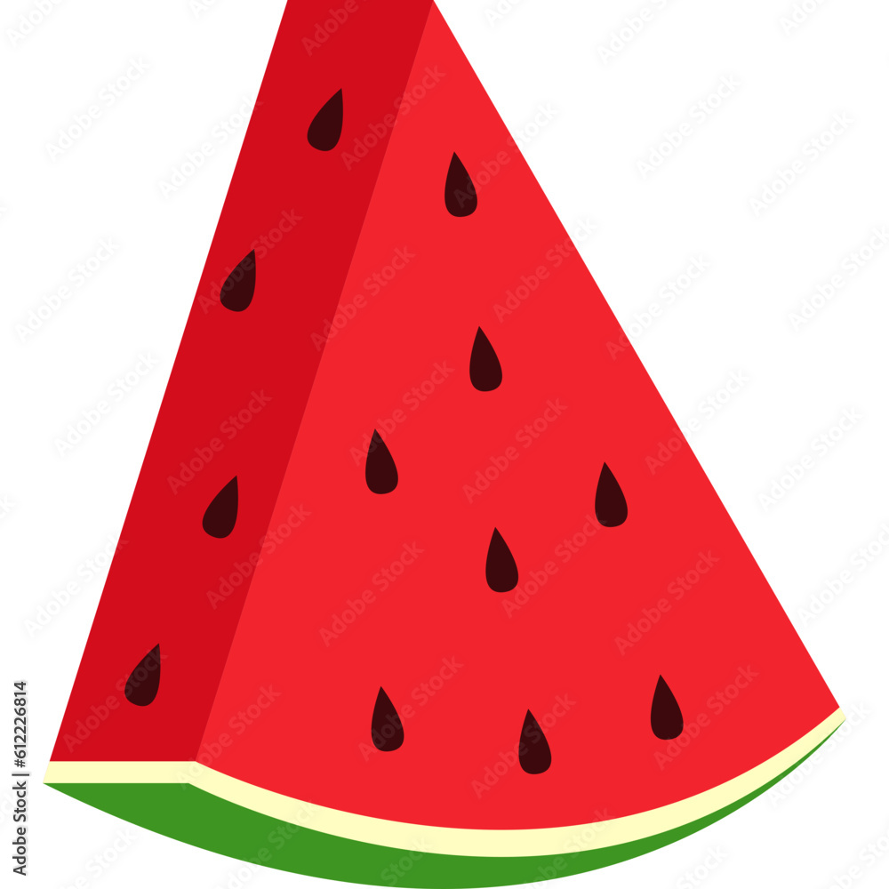 Watermelon Fruit Illustration-09 Watermelon Fruit Illustration-09