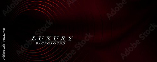 Illustration of a dark red tint with a gradient with an abstract round frame
