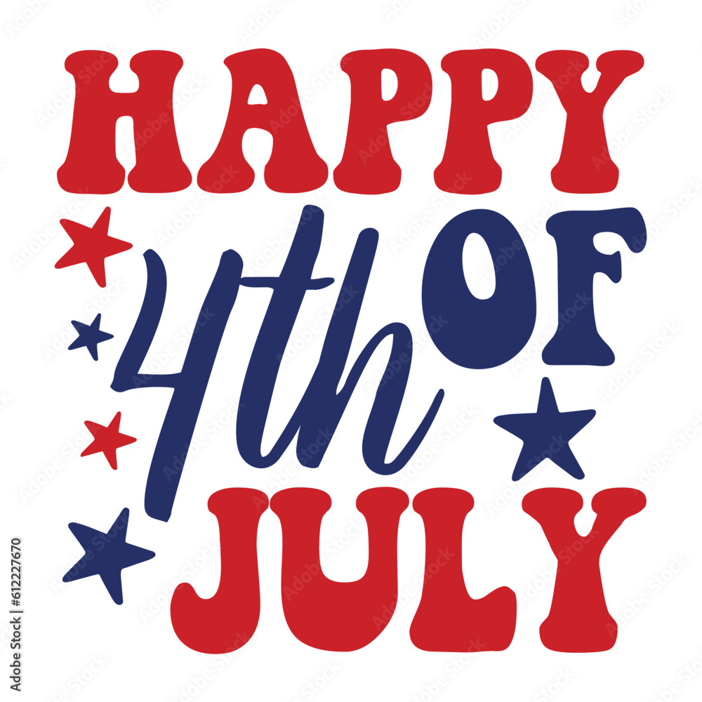Happy Fourth Of July svg,