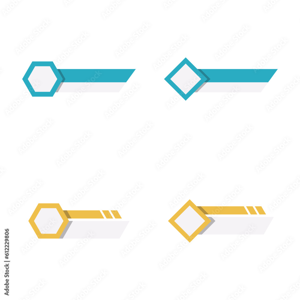 Infographic label shape. Vector templates. Can be used for design dan