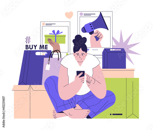 Negative aspect and bad impact of social media. Psychological