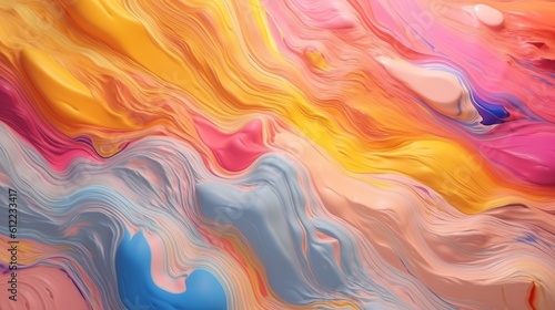 Abstract paint background Generative AI