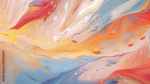 Abstract paint background Generative AI