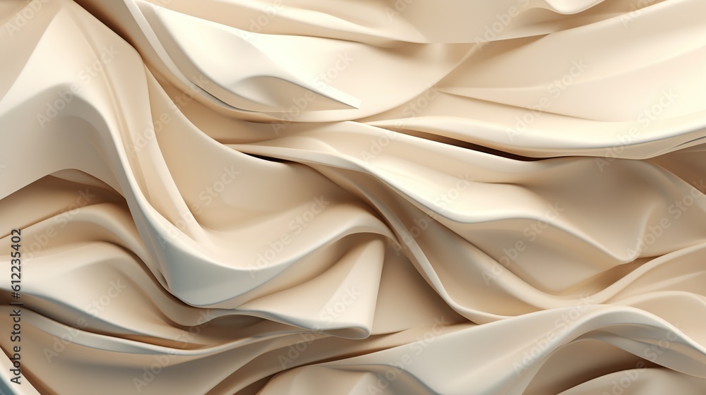 Folded paper abstract background Generative AI