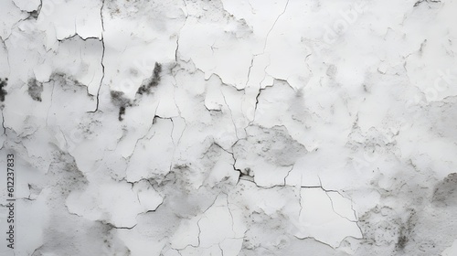 White concrete texture background. AI generated.