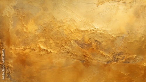 Gold texture background. AI Generated