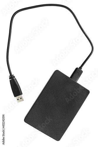 Plakat External hdd isolated