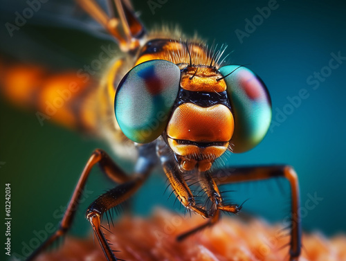 Closeup Bee Insect Macro Photography © berkahjaya