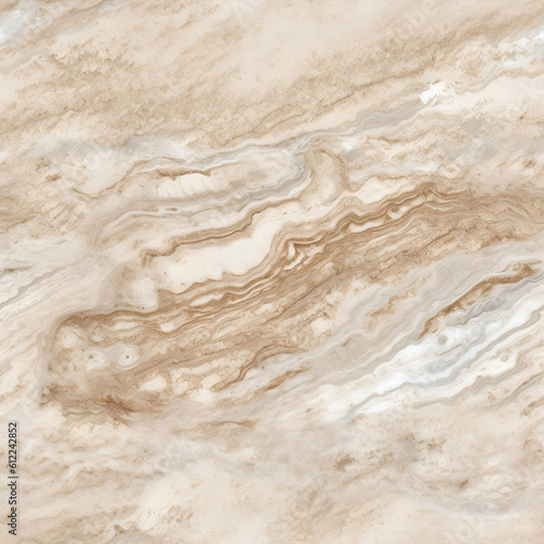 Honed limestone marble travertine stone texture, tileable repeatable artwork for use in visuals and graphic design made with generative ai