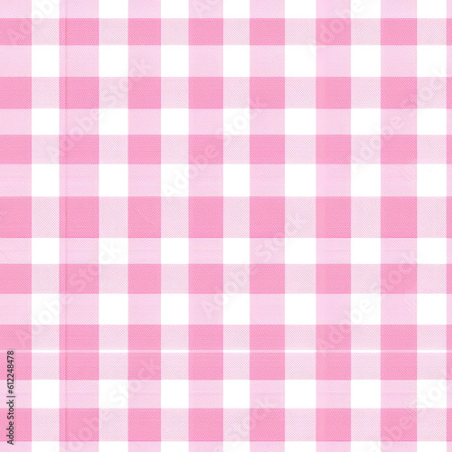 Striped Pink And White Pattern. Seamless Background. Generative AI