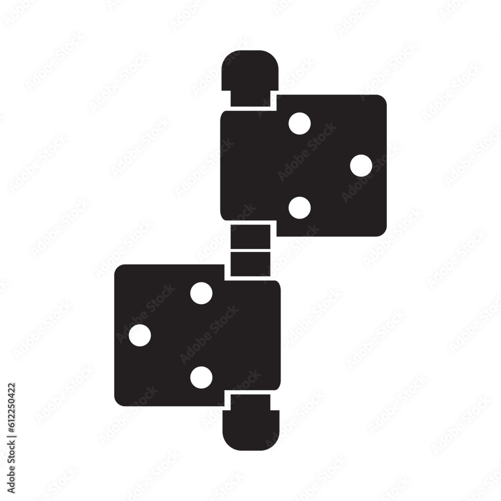 Door hinge icon Door hinge icon
