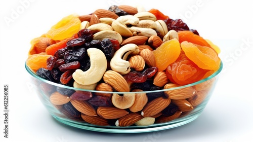 mix dry fruits in a bowl
