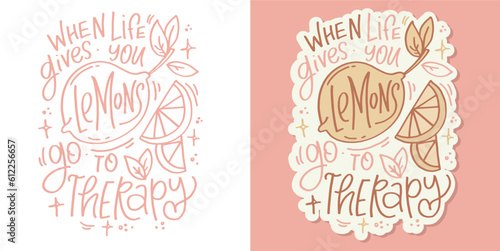 Inspirational lettering quote postcard. Modern calligraphy. Brush painted letters, vector