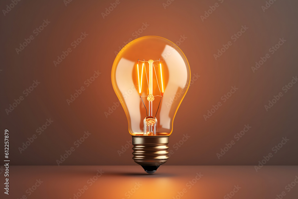 glowing bulb glowing bulb