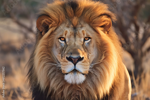 portrait of a lion © fadi