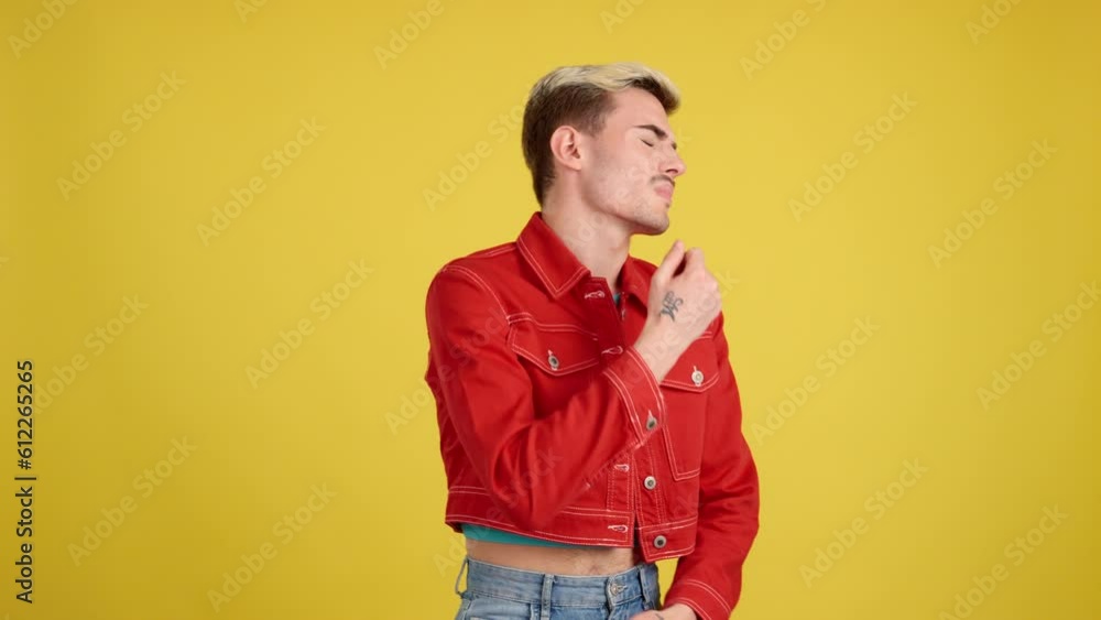 Gay guy who suddenly realizes he forgot something Gay guy who suddenly realizes he forgot something