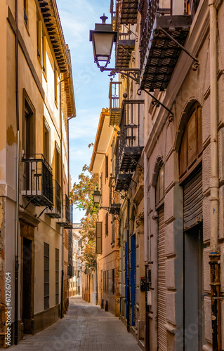 Rua da cidade de Granada, Espanha 