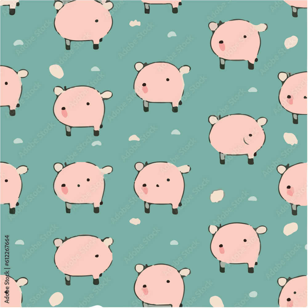 cute simple pig pattern, cartoon, minimal, decorate blankets, carpets, for kids, theme print design
cute simple pig pattern, cartoon, minimal, decorate blankets, carpets, for kids, theme print design