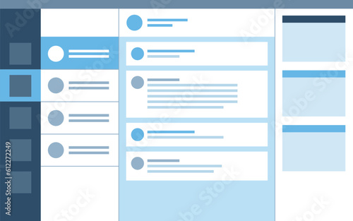 Virtual assistant software user interface