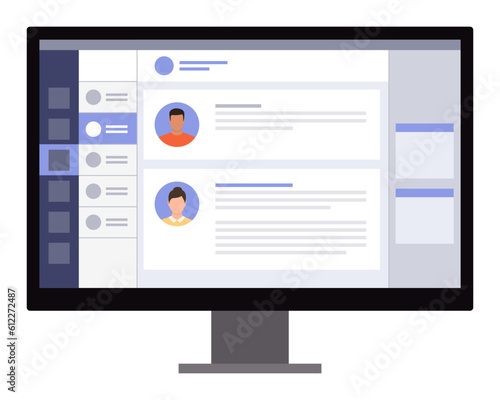 Virtual assistant software user interface