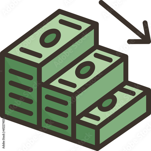 deflation  icon