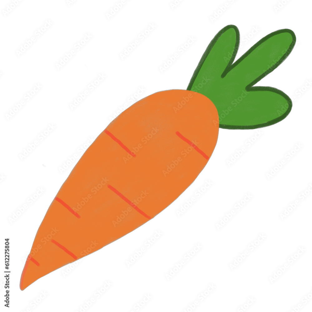 illustration of a carrot illustration of a carrot