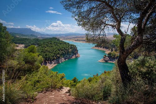 Mountain lake, Andalusia, Spain