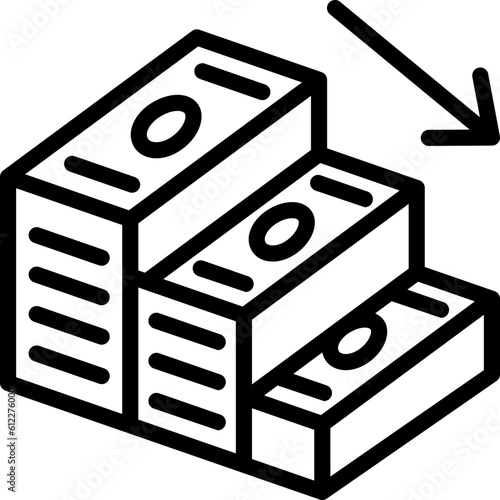 deflation  icon