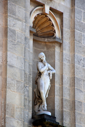 Statue on a facade