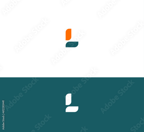Letter L logo icon design template elements.
