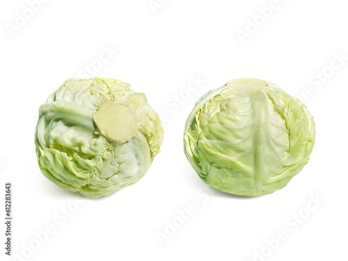 green cabbage transparent background © Retouch man