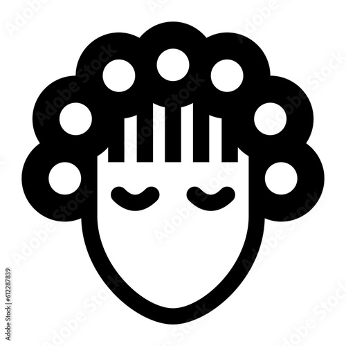Hair Perming Icon