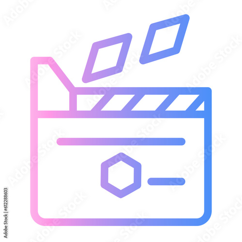 clapperboard icon