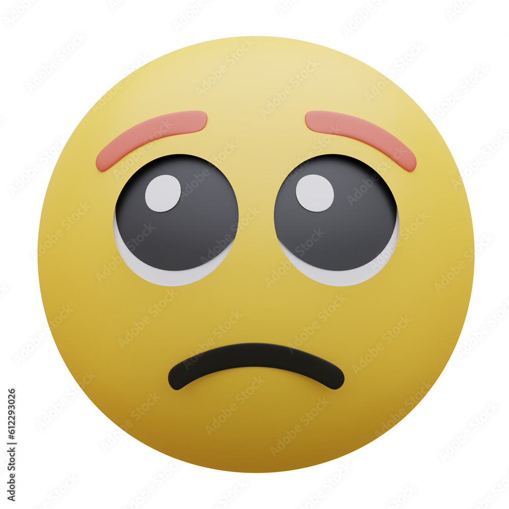 Fototapeta premium Pleading Face