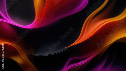 Abstract background illustration of a smoke color (Generative AI)