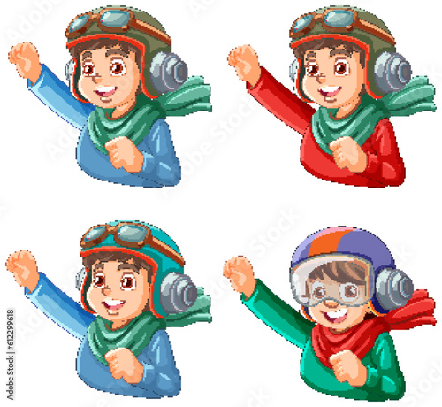 Adventure Kids Heads Collection