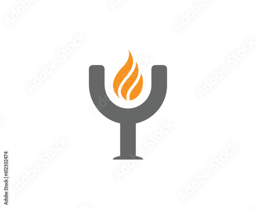 Letter Y logo design Flame logo For multiple uses