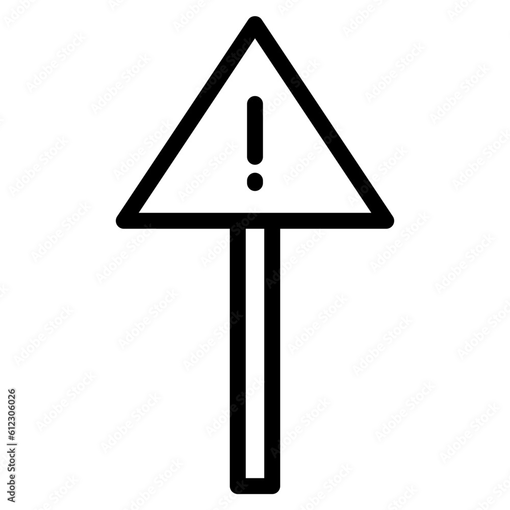 warning sign line warning sign line