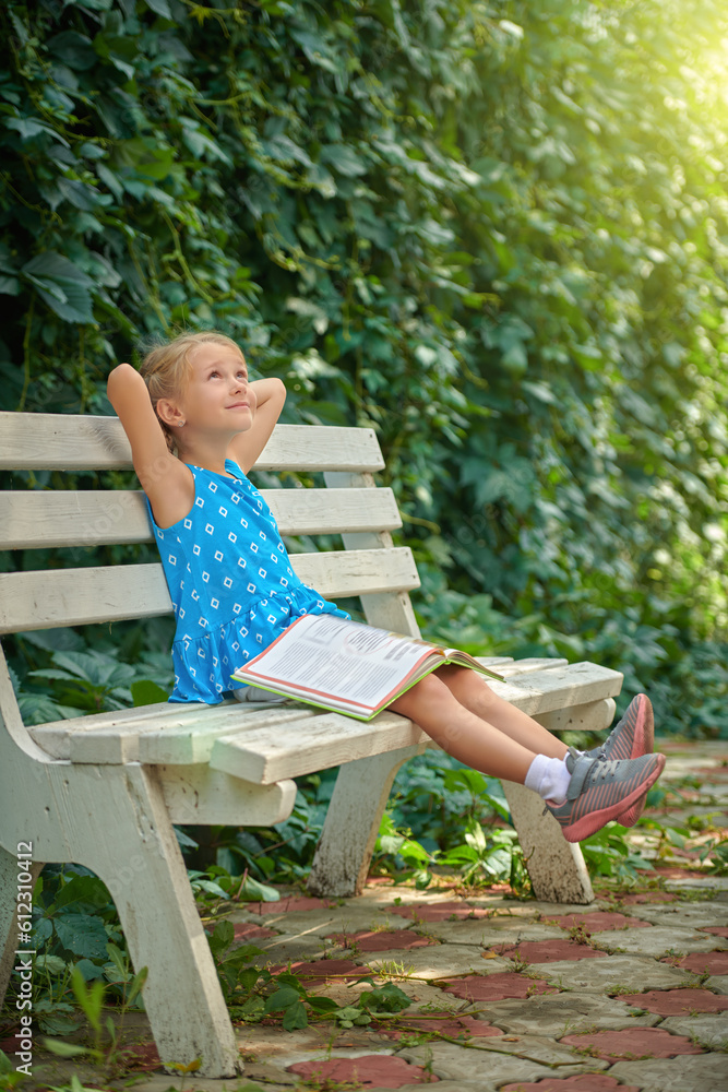 carefree summer walk