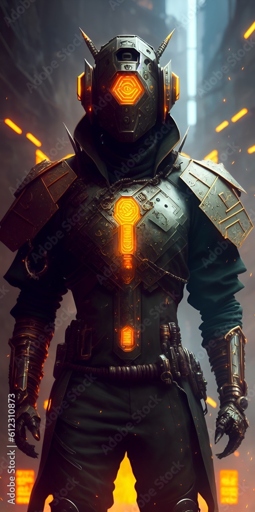 Fototapeta premium knight in armour