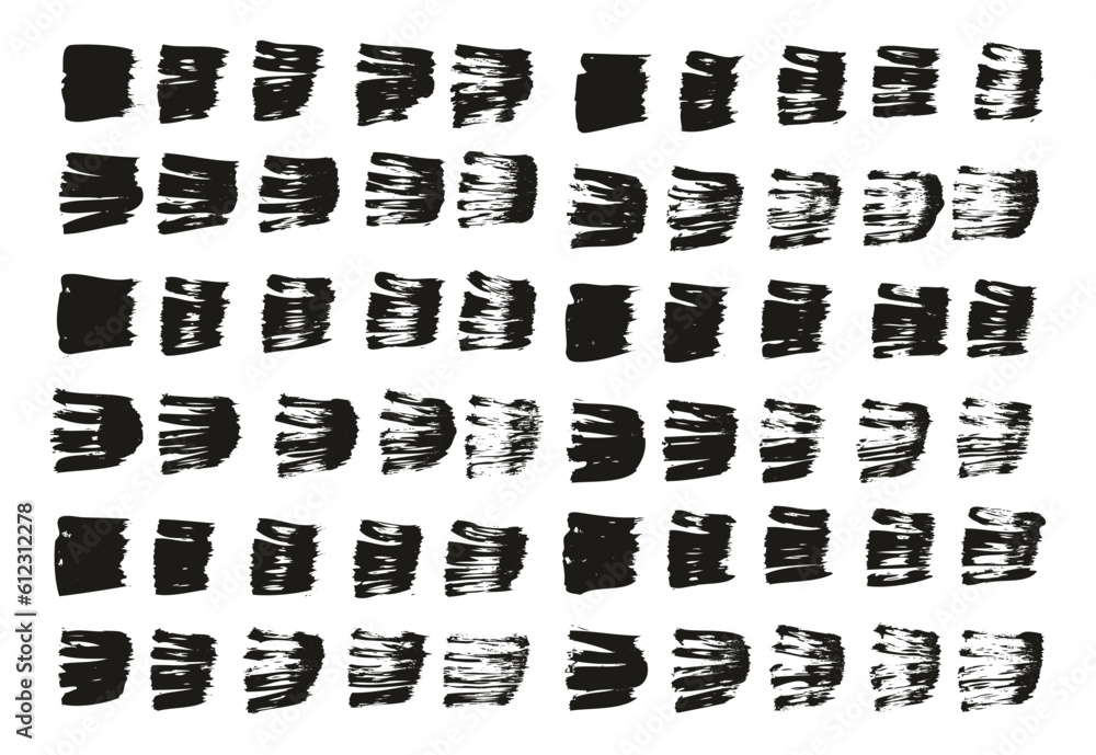 Flat Fan Brush Regular Straight Lines High Detail Abstract Vector Background Set Flat Fan Brush Regular Straight Lines High Detail Abstract Vector Background Set