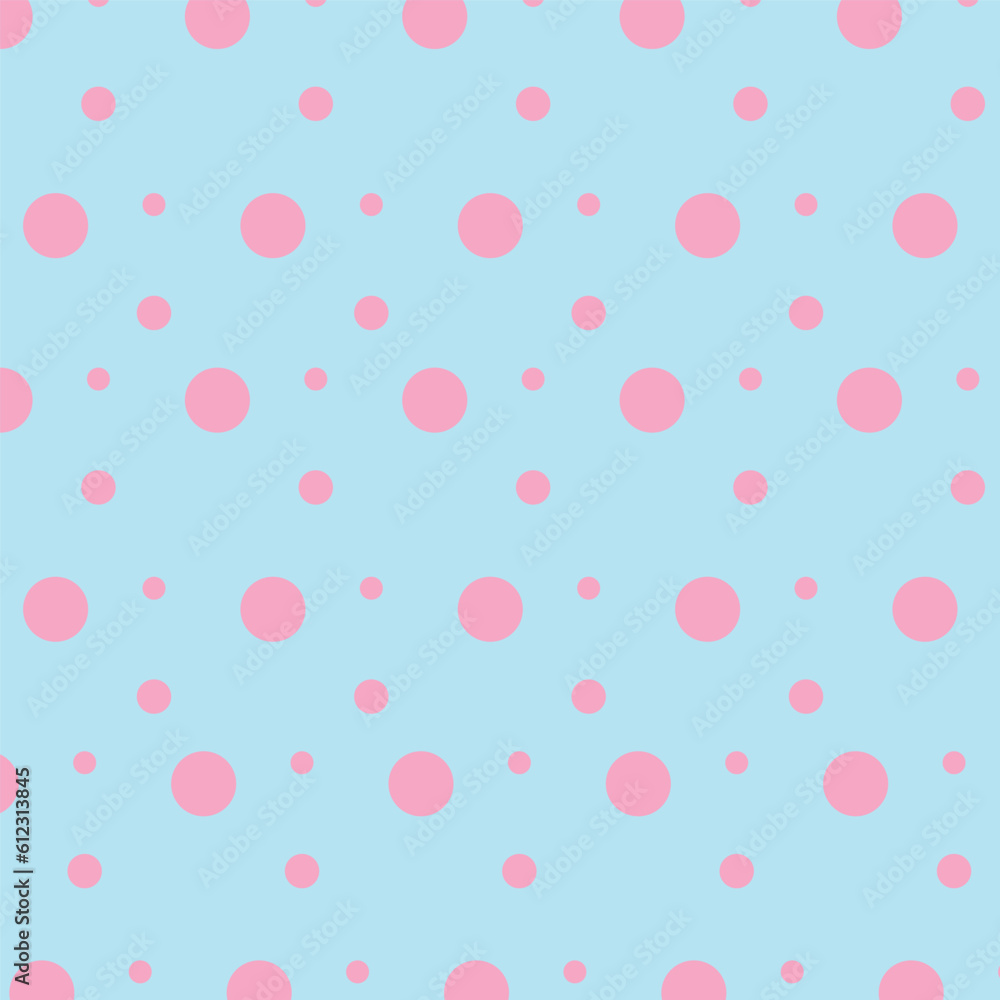 seamless pattern with polka dot. Fashion graphic background design.