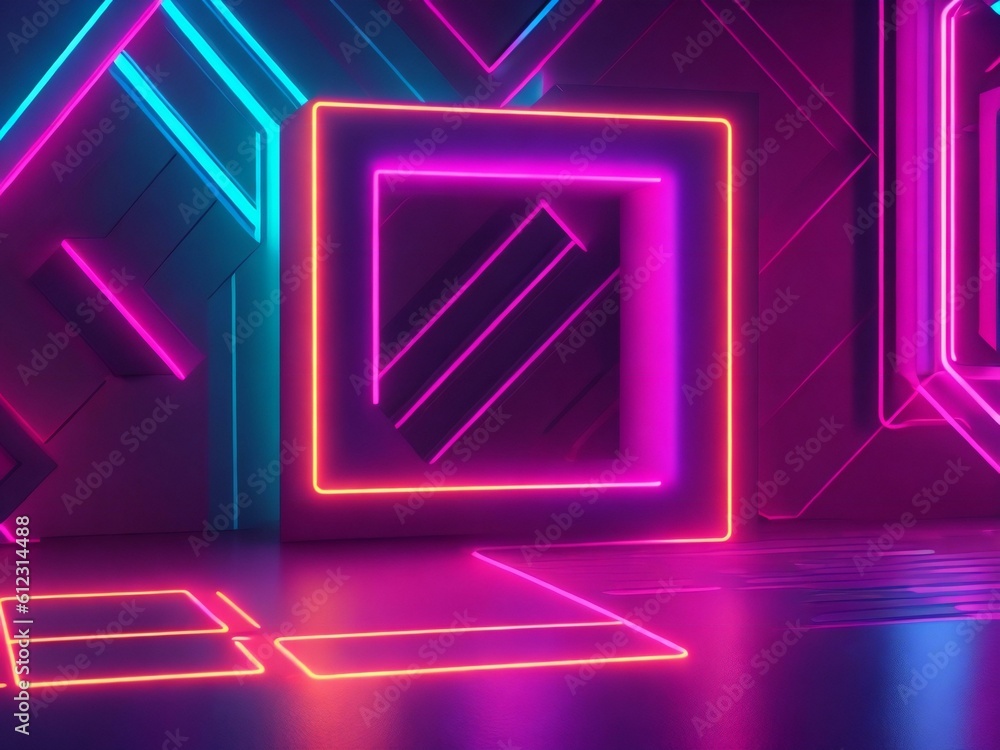 colorful light neon background wallpaper ai generated colorful light neon background wallpaper ai generated
