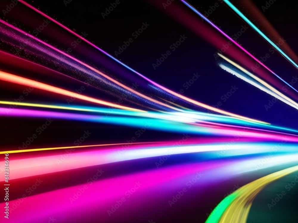 colorful light neon background wallpaper ai generated colorful light neon background wallpaper ai generated