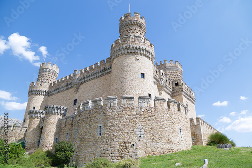 The New Castle of Manzanares el Real, Community of Madrid, Spain photo